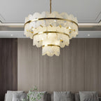 Seraphina Vintage Alabaster Chandelier