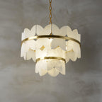 Seraphina Vintage Alabaster Chandelier