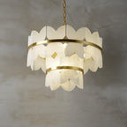 Seraphina Vintage Alabaster Chandelier
