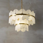 Seraphina Vintage Alabaster Chandelier