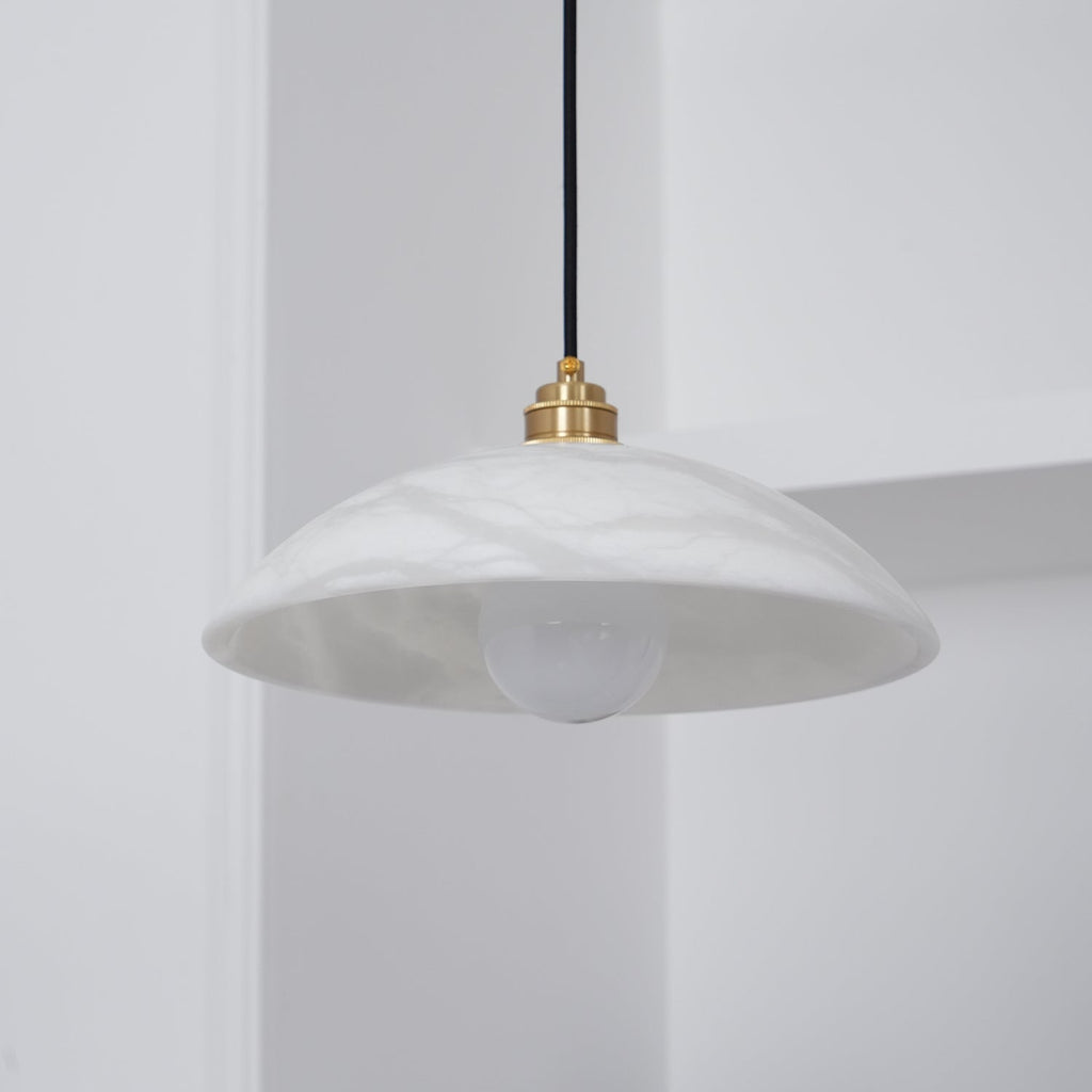 Orcariel Pendant Light Modern in Alabaster - Kingsley Beaumont