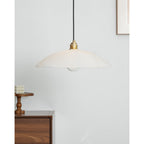Ljomuvyd Individual Creativity Dome Alabaster Pendant Light