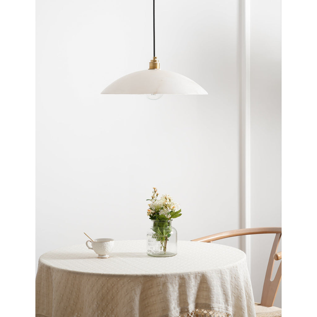 Orcariel Pendant Light Modern in Alabaster - Kingsley Beaumont