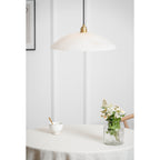 Orcariel Pendant Light Modern in Alabaster - Kingsley Beaumont