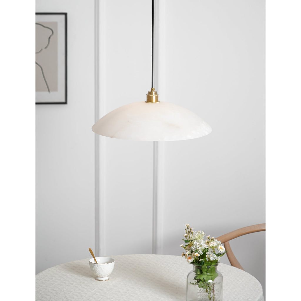 Orcariel Pendant Light Modern in Alabaster - Kingsley Beaumont