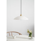 Ljomuvyd Individual Creativity Dome Alabaster Pendant Light