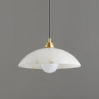 Ljomuvyd Individual Creativity Dome Alabaster Pendant Light