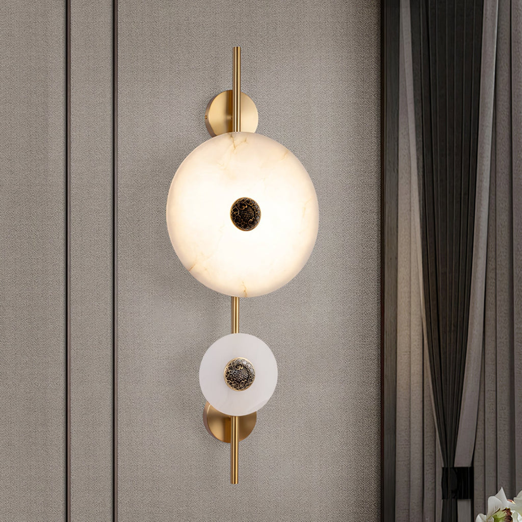 Evadne Alabaster Wall Lamp