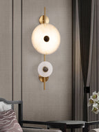 Evadne Alabaster Wall Lamp
