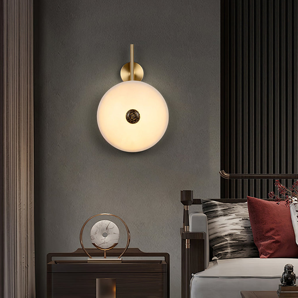 Evadne Alabaster Wall Lamp