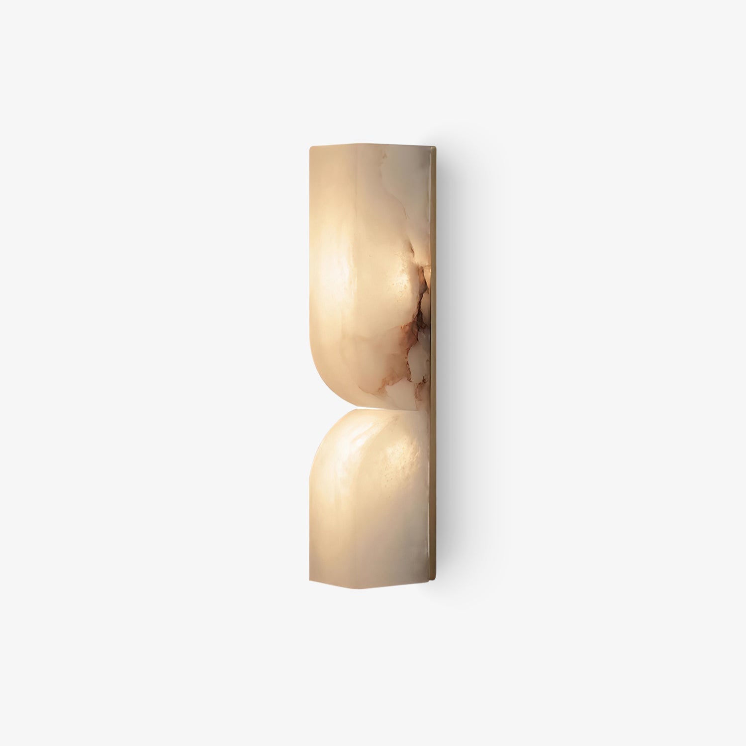 Lunaris Alabaster Rectangular Wall Lamp