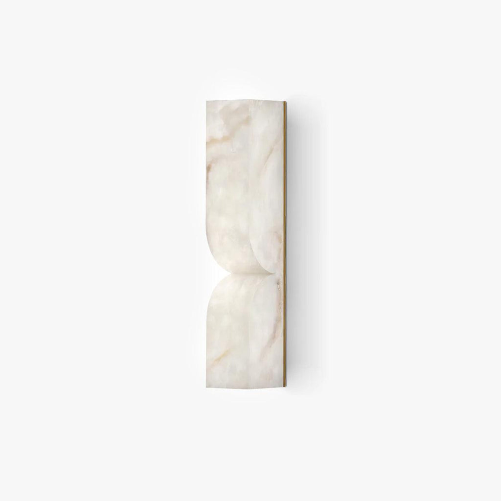 Lunaris Alabaster Rectangular Wall Lamp