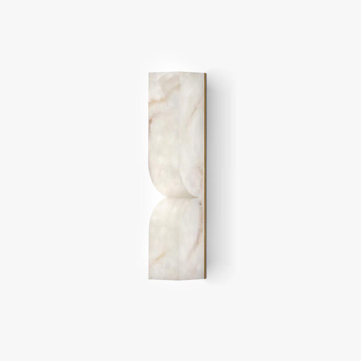 Lunaris Alabaster Rectangular Wall Lamp