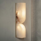 Lunaris Alabaster Rectangular Wall Lamp