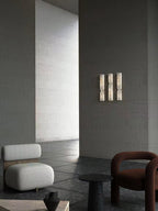 Lunaris Alabaster Rectangular Wall Lamp