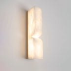 Lunaris Alabaster Rectangular Wall Lamp