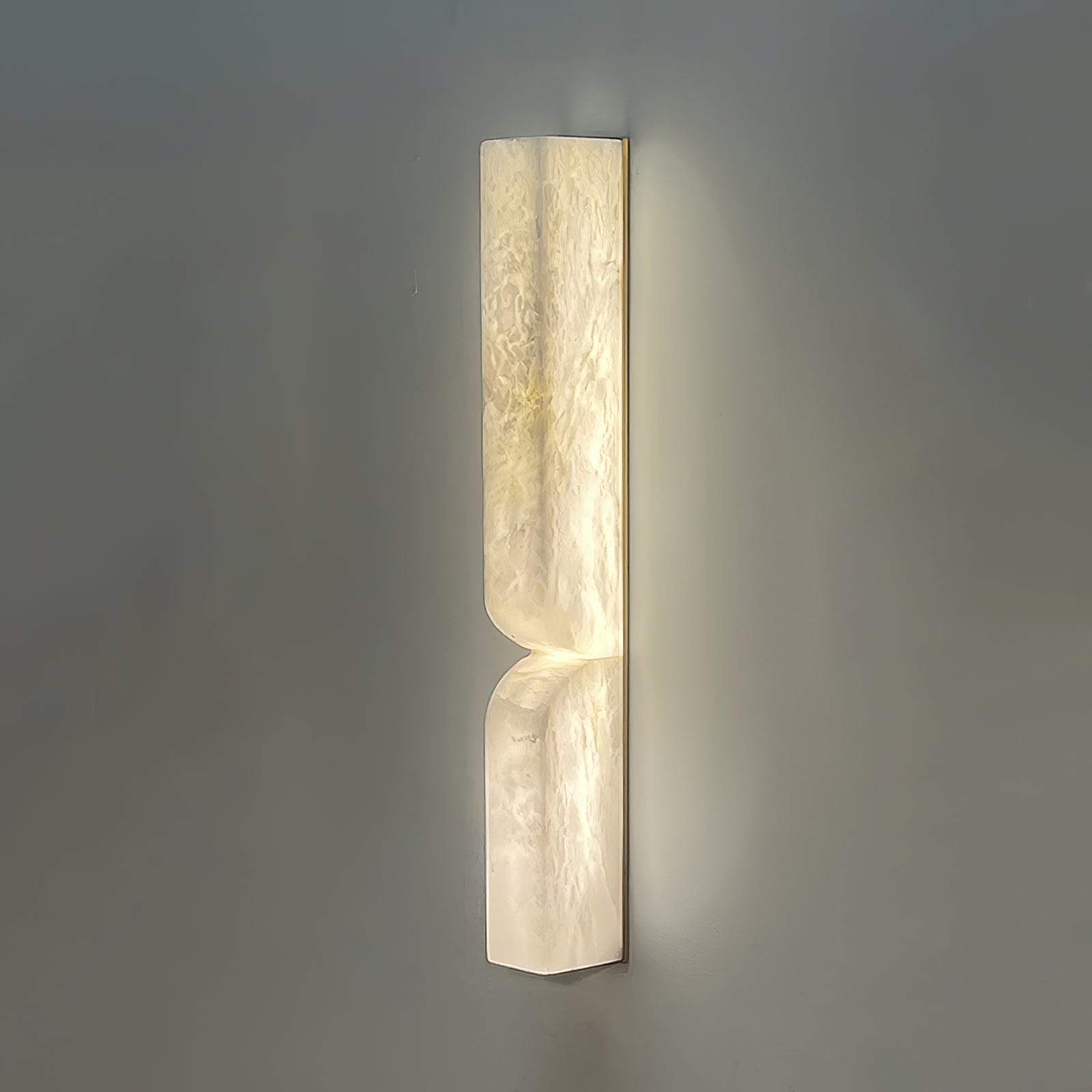 Lunaris Alabaster Rectangular Wall Lamp