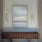 Lunaris Alabaster Rectangular Wall Lamp