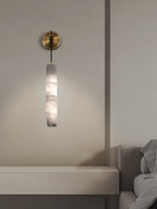 Alabaster Individual Creativity Flute  Wall Lamp