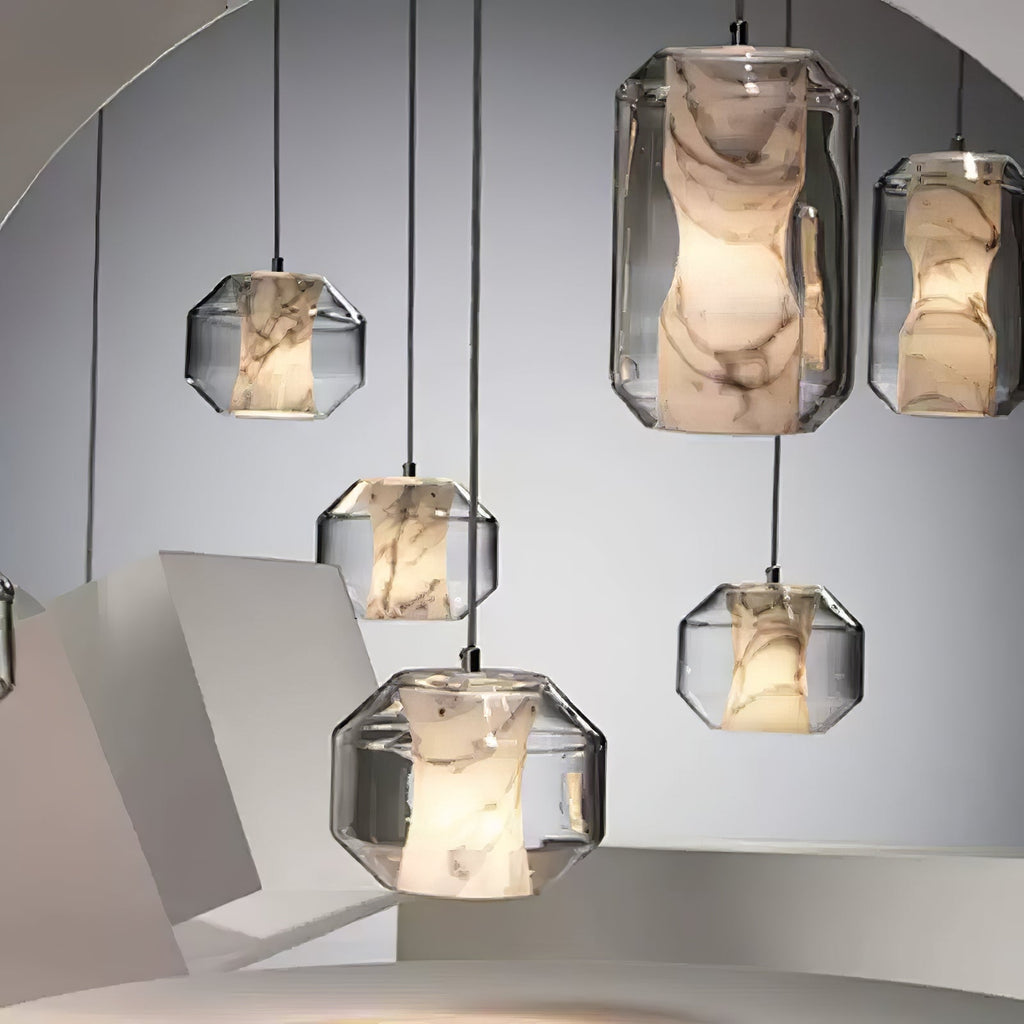 Elaris Alabaster Pendant Light