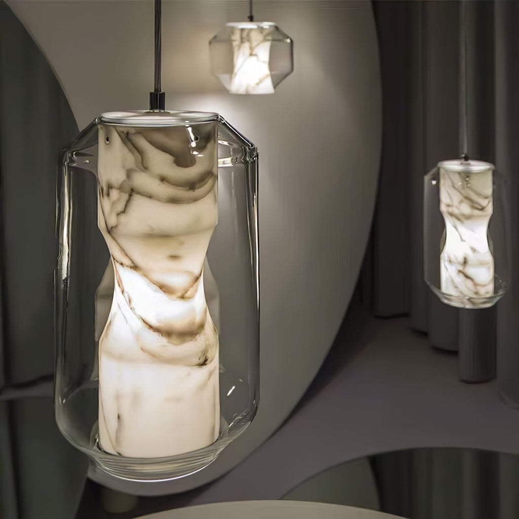 Elaris Alabaster Pendant Light