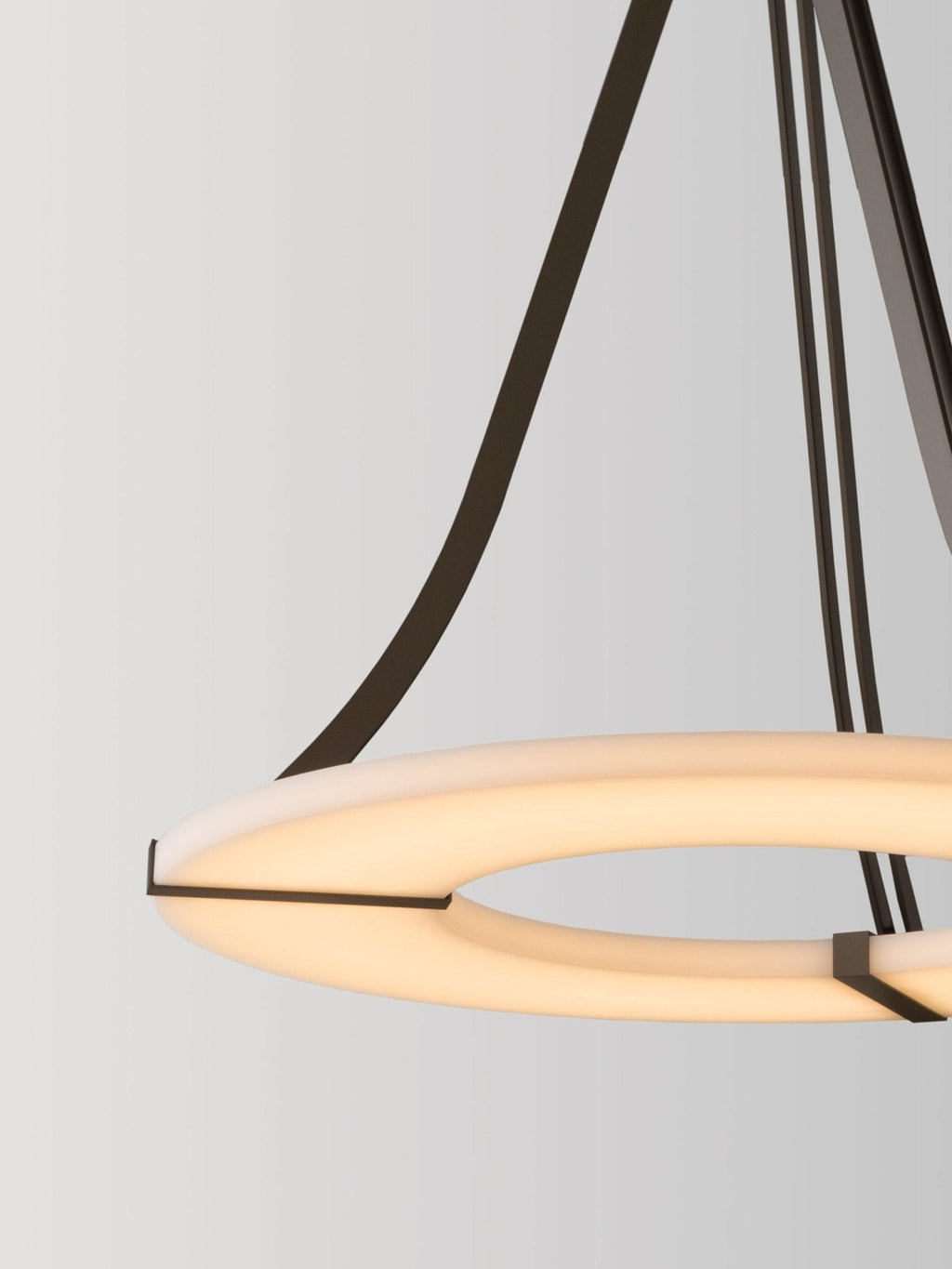 Althea Alabaster Ring Pendant Light Chandelier