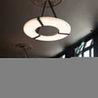 Althea Alabaster Ring Pendant Light Chandelier