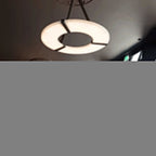 Althea Alabaster Ring Pendant Light Chandelier