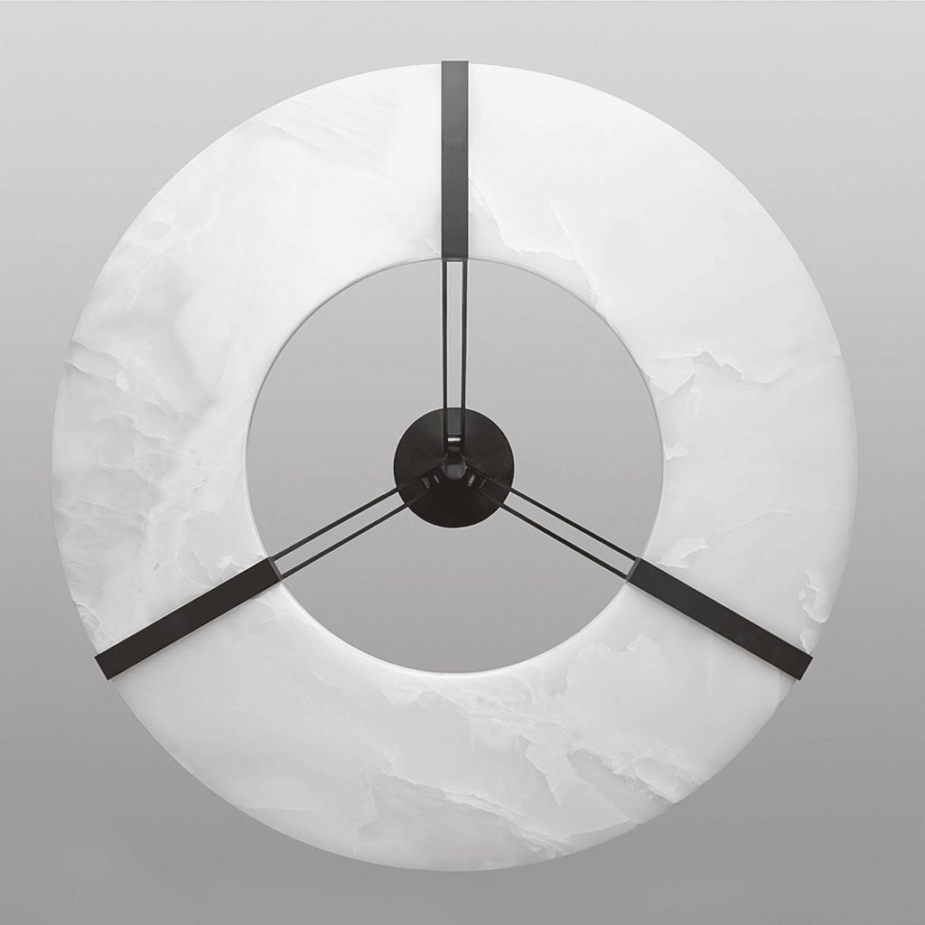 Althea Alabaster Ring Pendant Light Chandelier