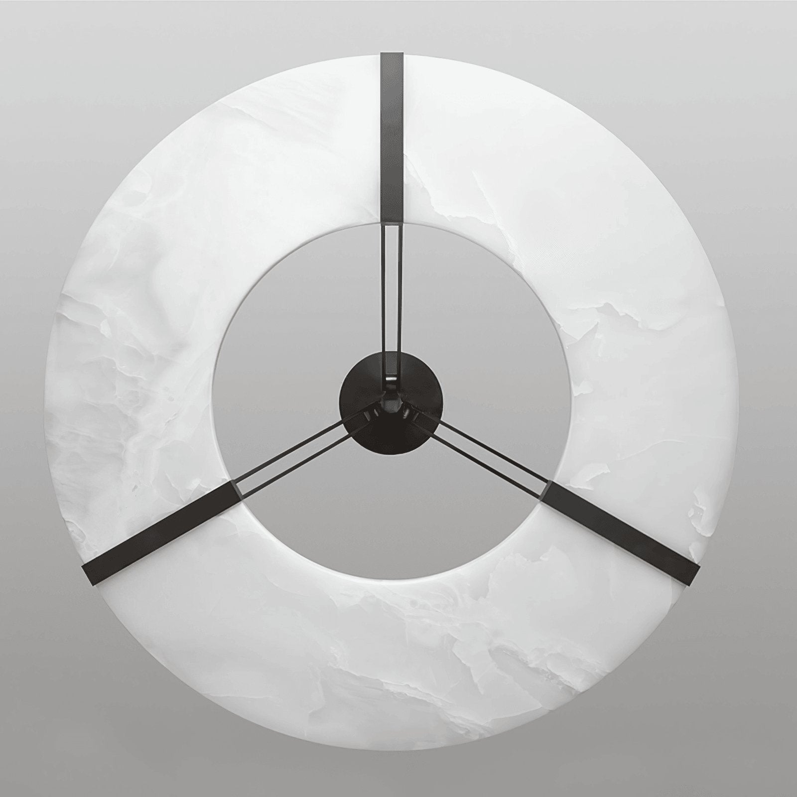Althea Alabaster Ring Pendant Light Chandelier