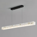 Ljomuvye LED Modern Linear Alabaster Pendant Light