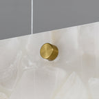 Ljomuvye LED Modern Linear Alabaster Pendant Light