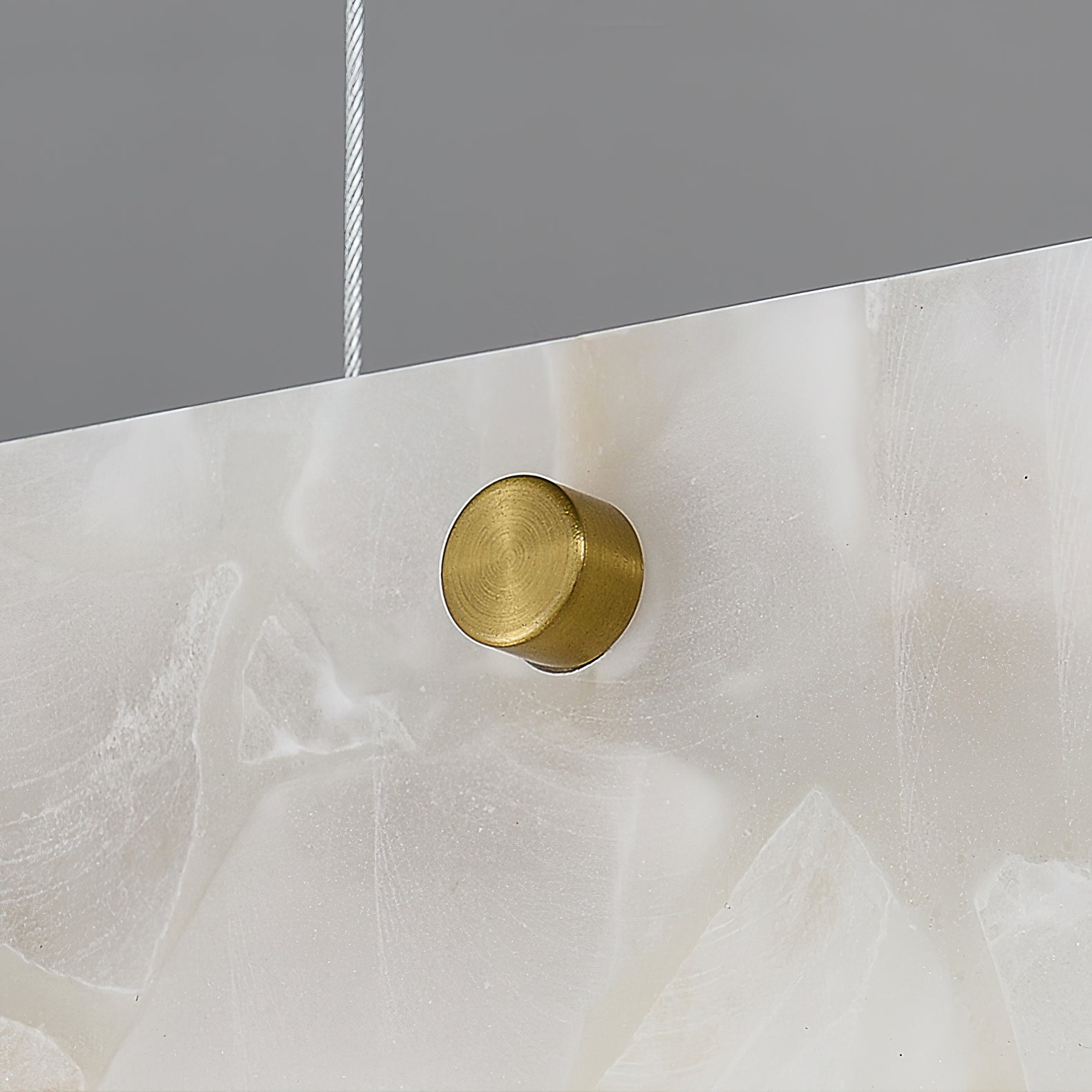 Ljomuvye LED Modern Linear Alabaster Pendant Light
