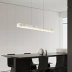 Ljomuvye LED Modern Linear Alabaster Pendant Light