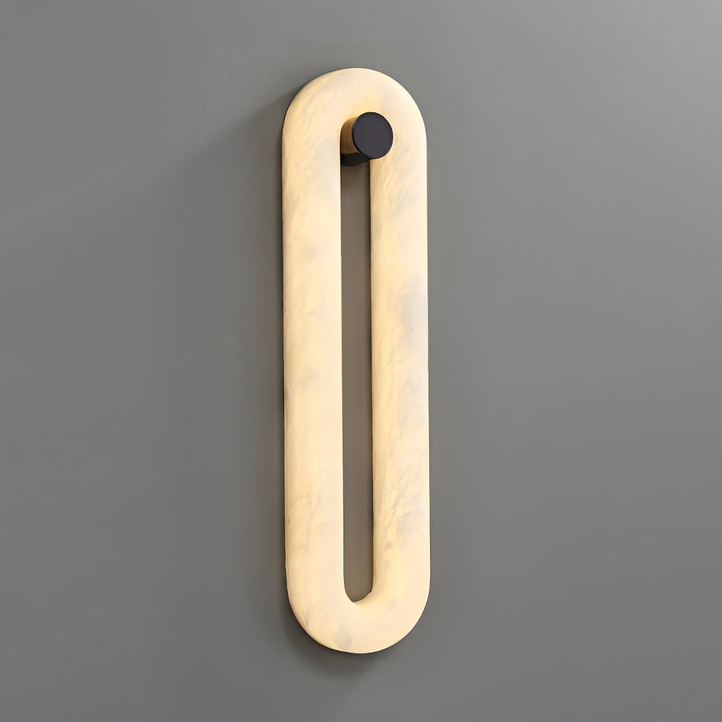 Aurea Modern Alabaster Wall Light
