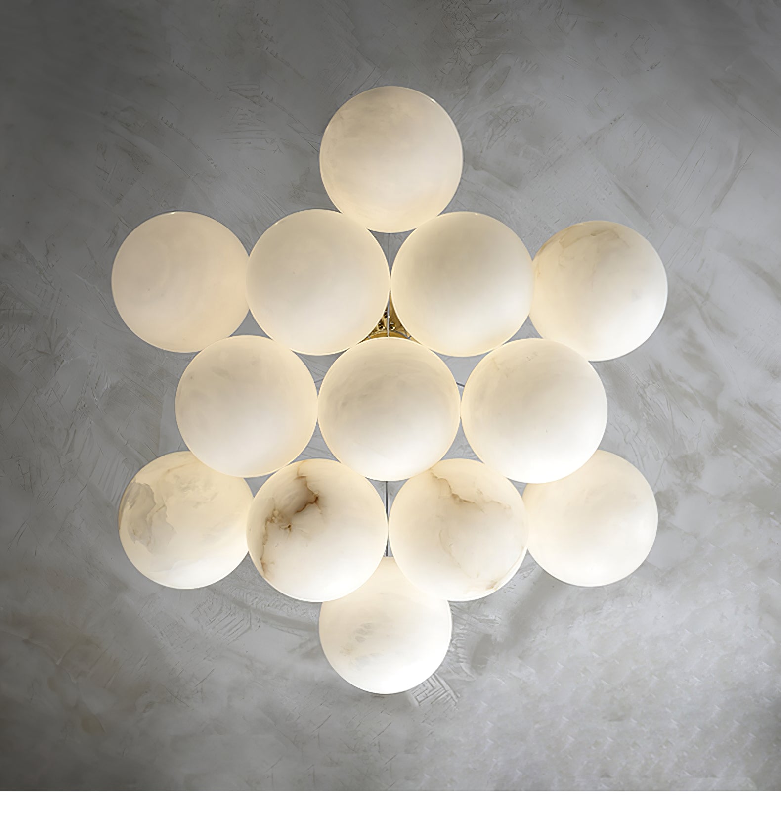 Zovenila Alabaster Chandelier