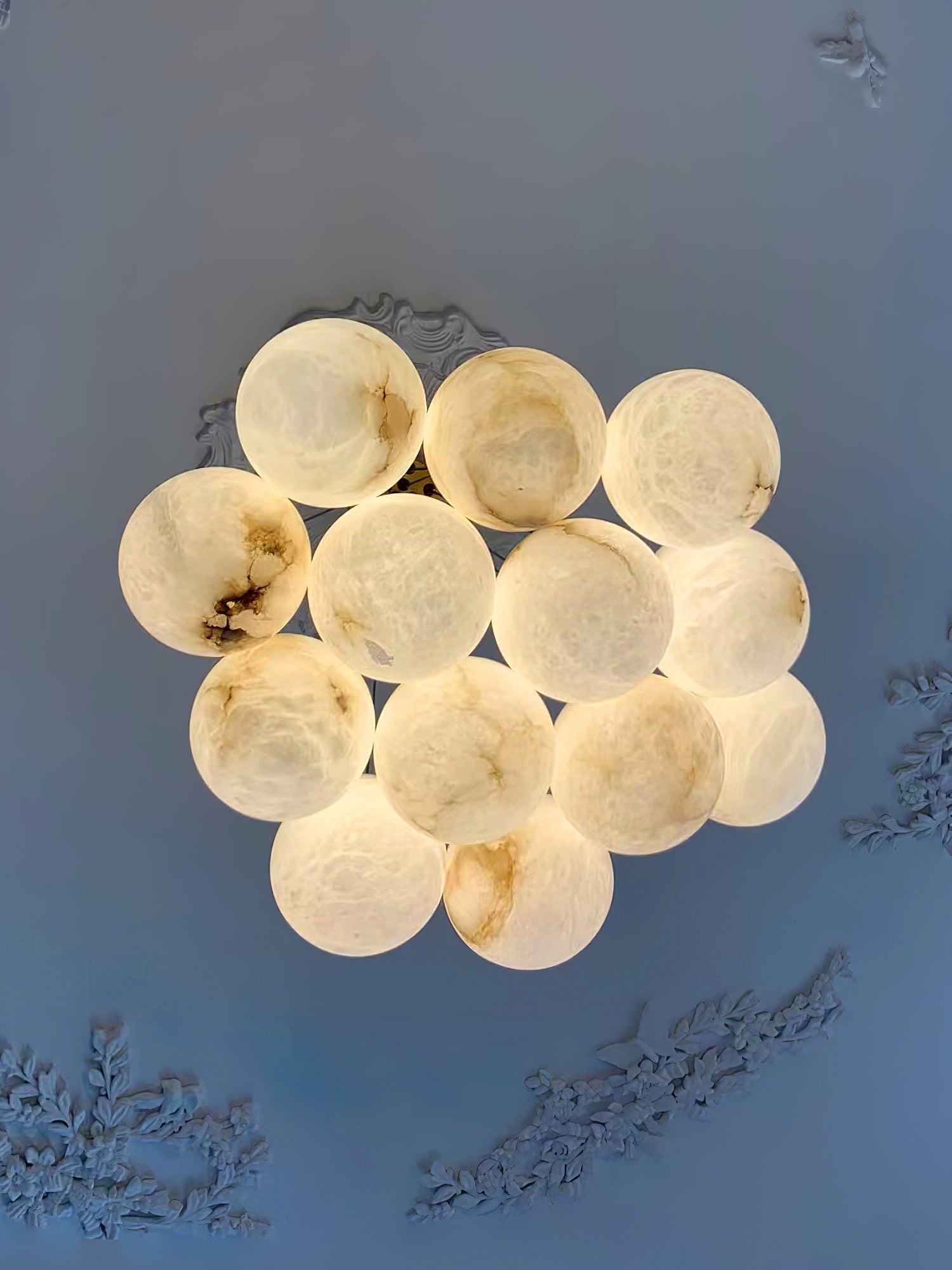Zovenila Alabaster Chandelier