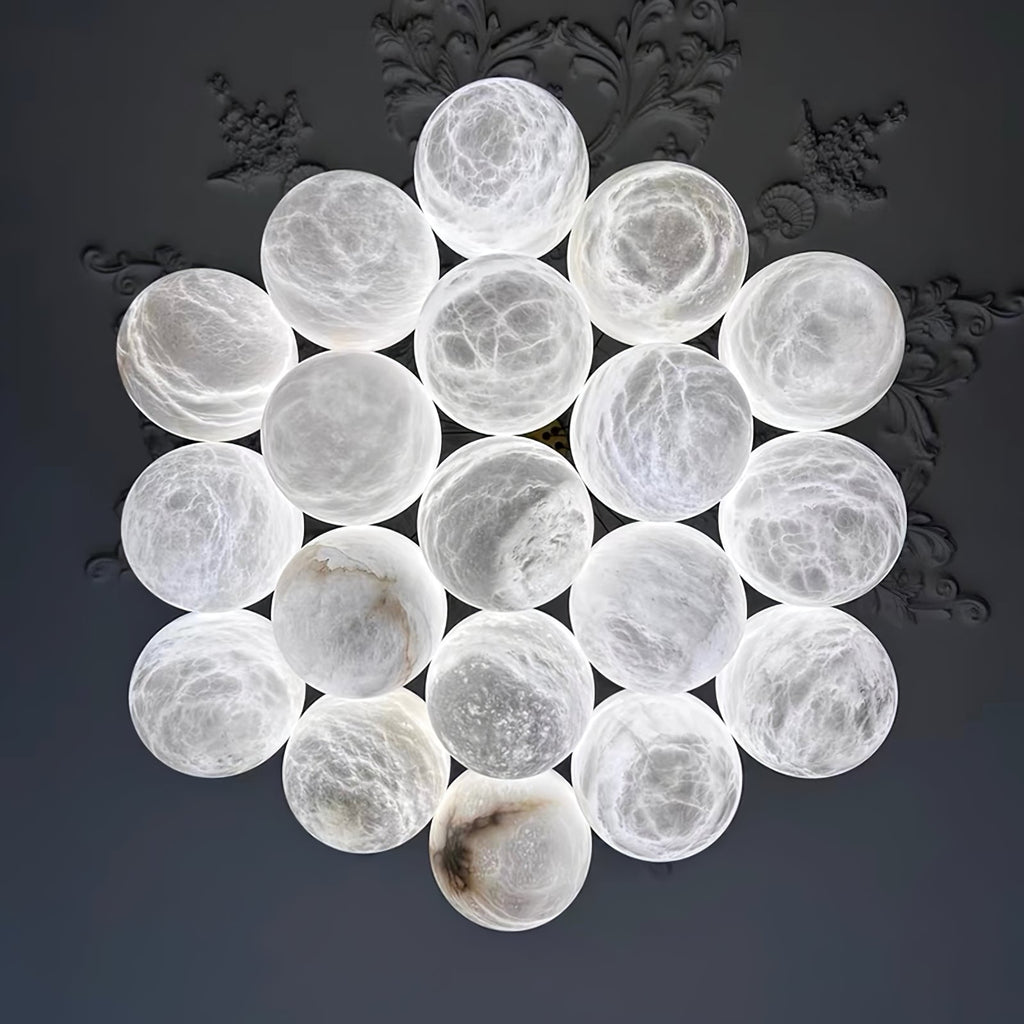 Zovenila Alabaster Chandelier