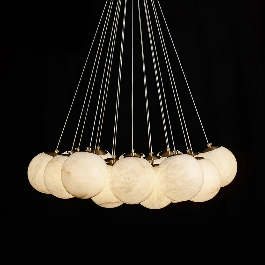 Zovenila Alabaster Chandelier