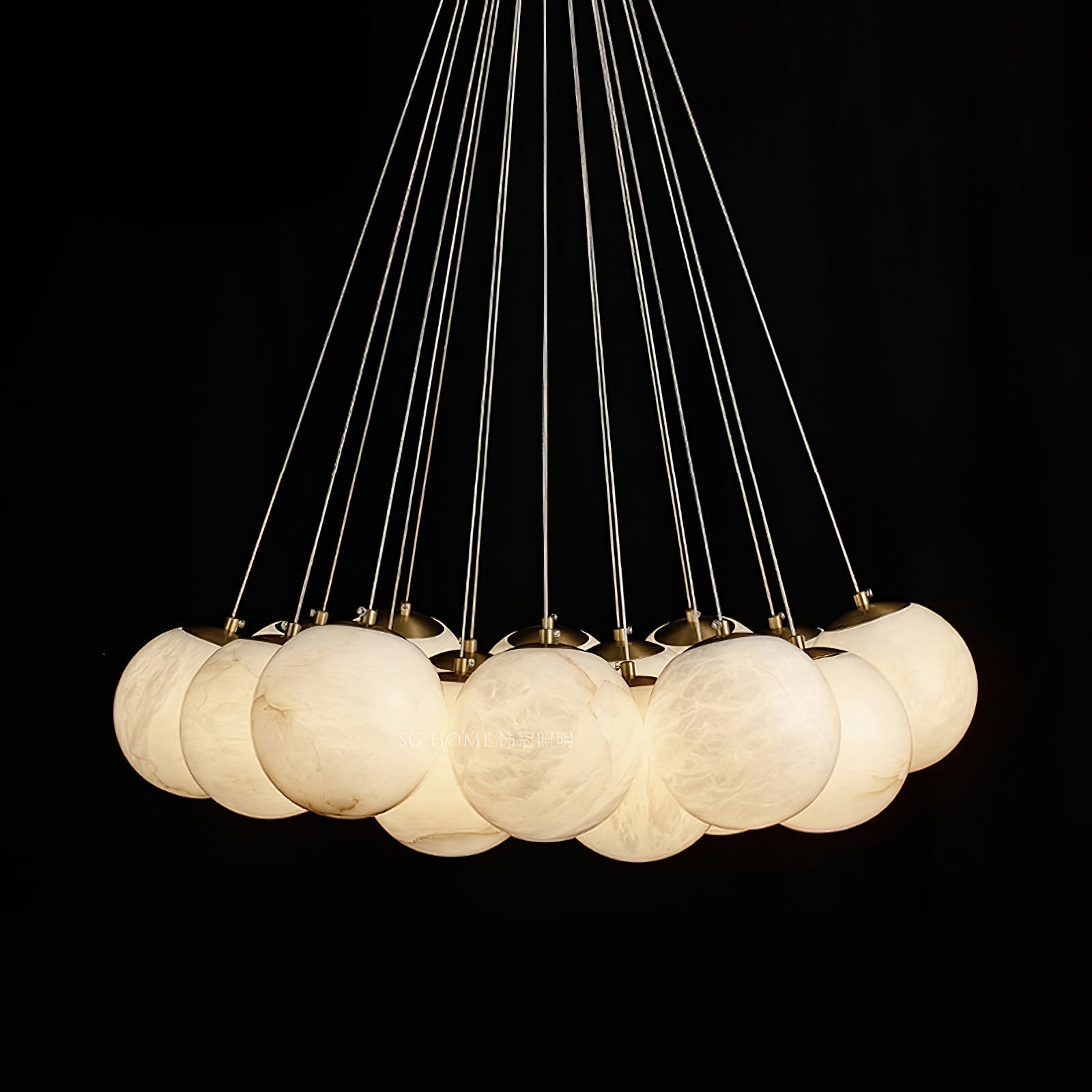 Zovenila Alabaster Chandelier