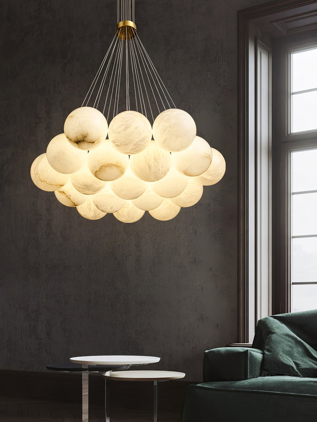 Zovenila Alabaster Chandelier