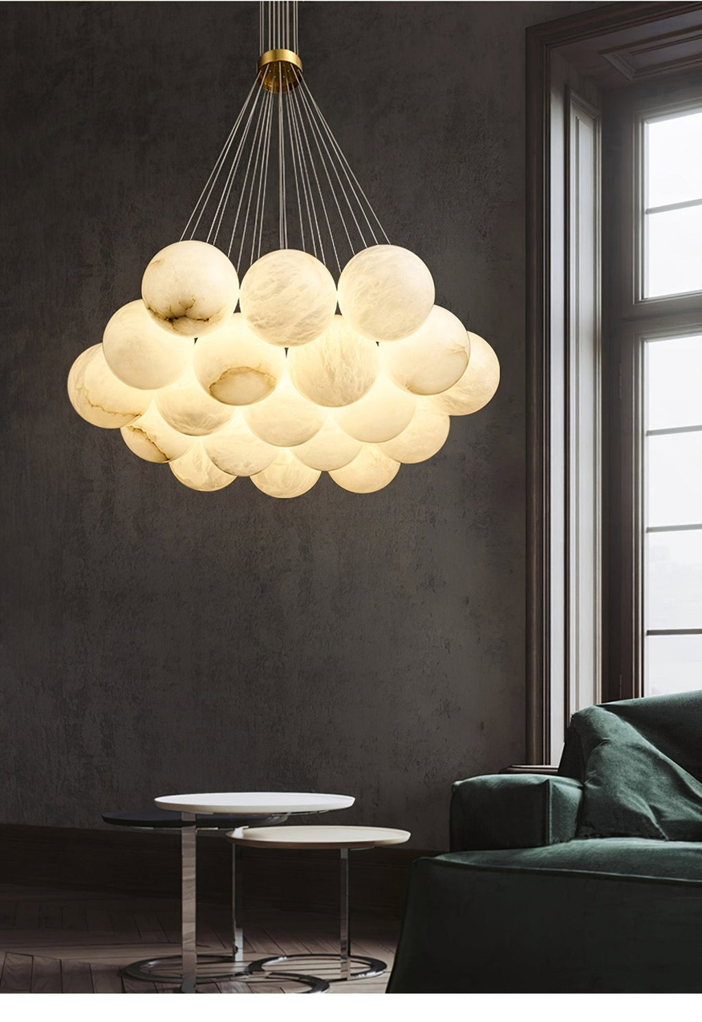 Zovenila Alabaster Chandelier
