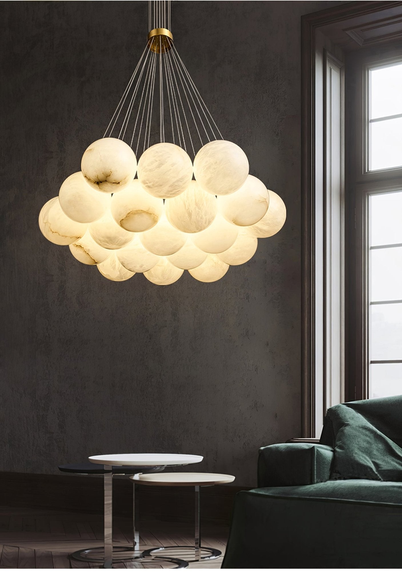 Zovenila Alabaster Chandelier