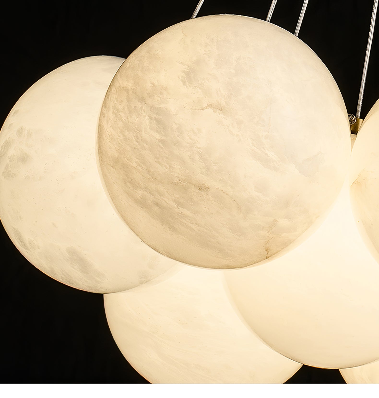 Zovenila Alabaster Chandelier