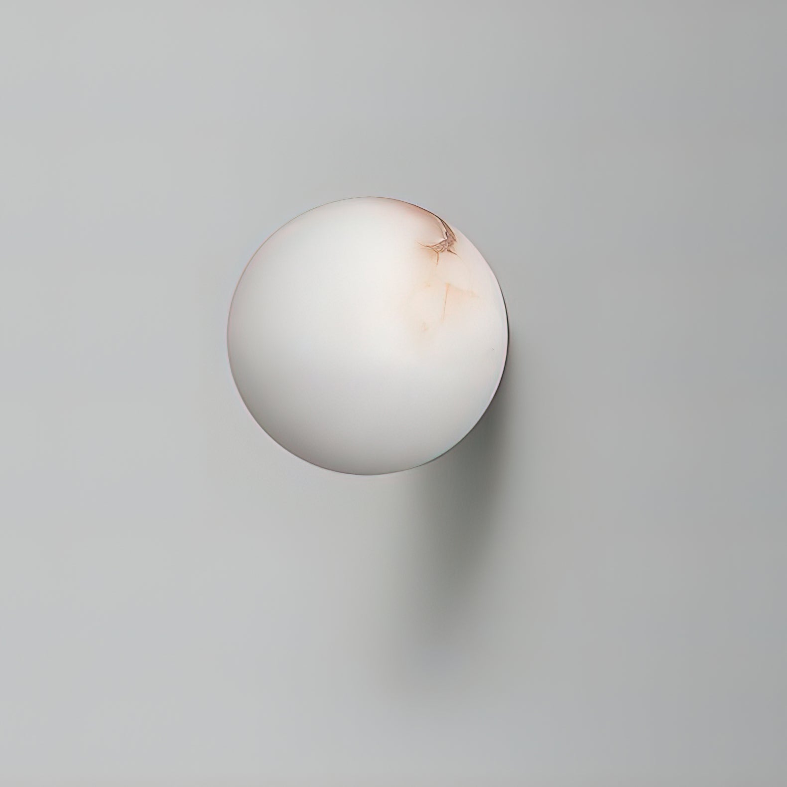 Kristy Alabaster Mini Orb Wall Lamp