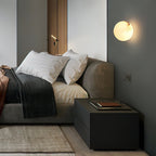 Kristy Alabaster Mini Orb Wall Lamp