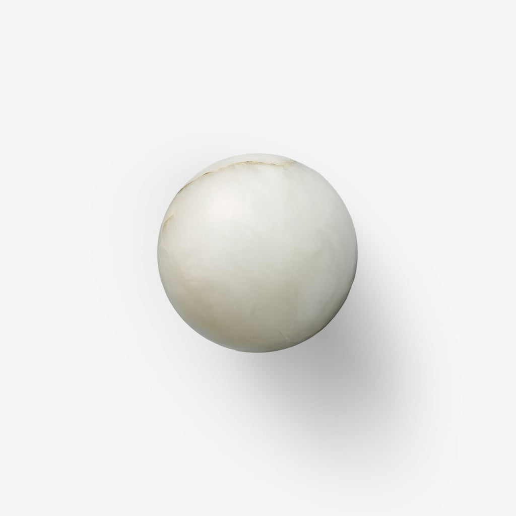 Vevinir Alabaster Globe Wall Light
