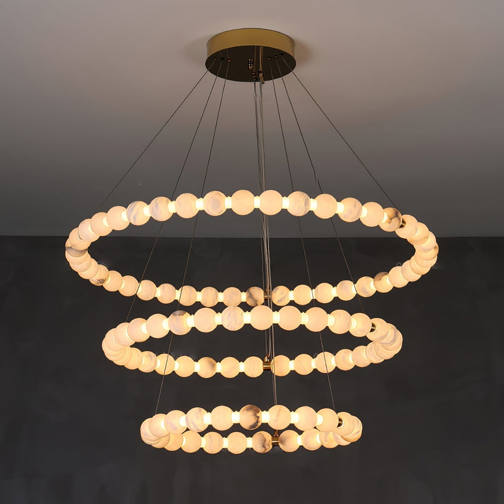Orion Modern Alabaster Pendant Light