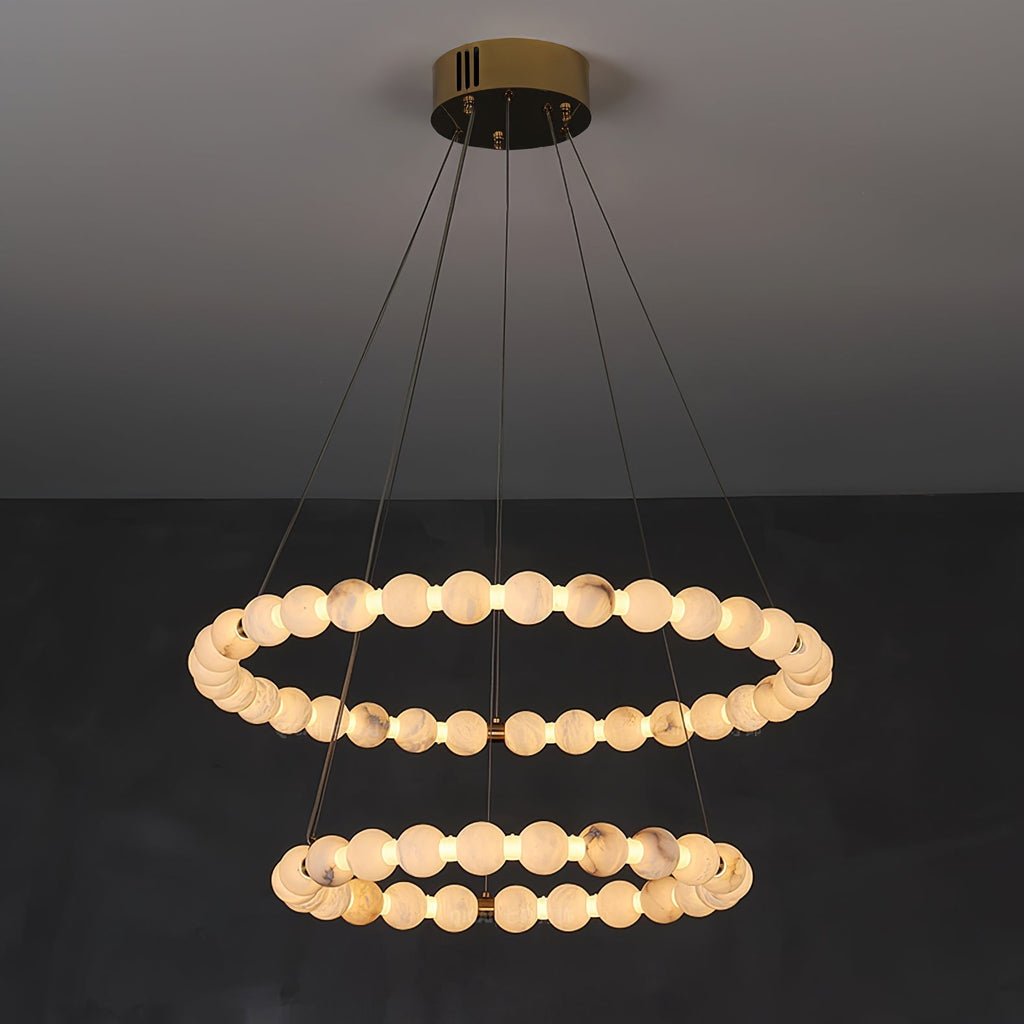 Orion Modern Alabaster Pendant Light