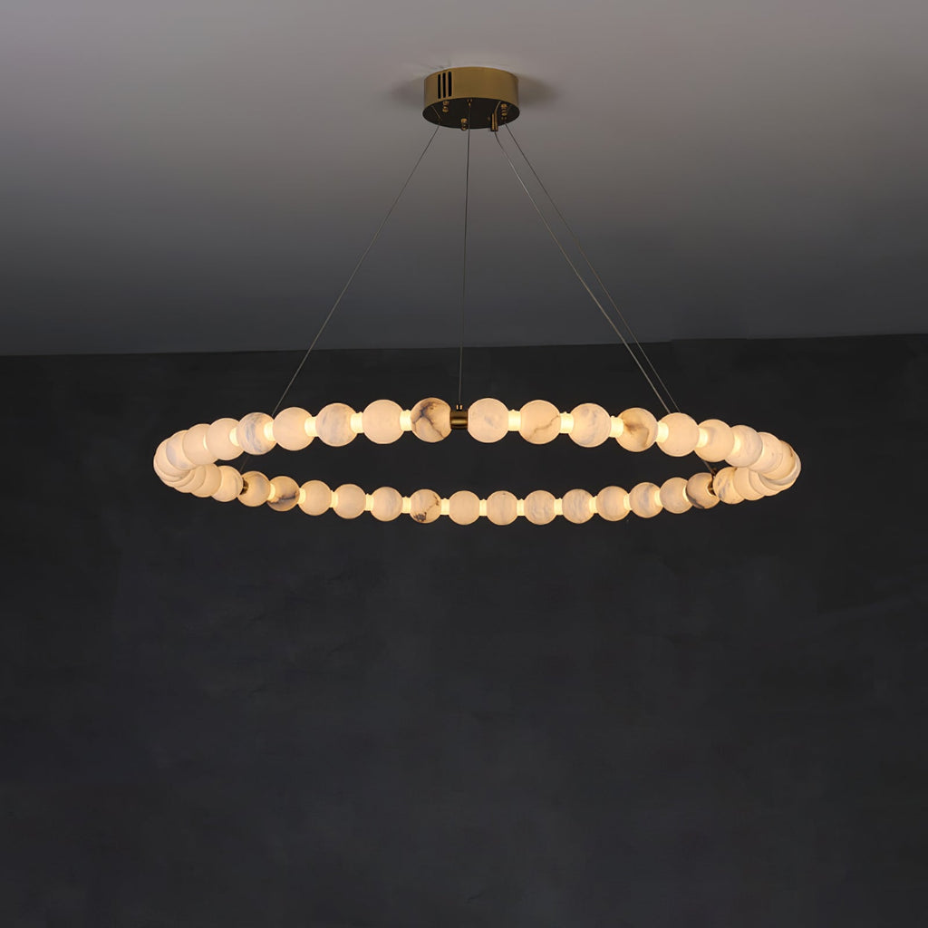 Orion Modern Alabaster Pendant Light